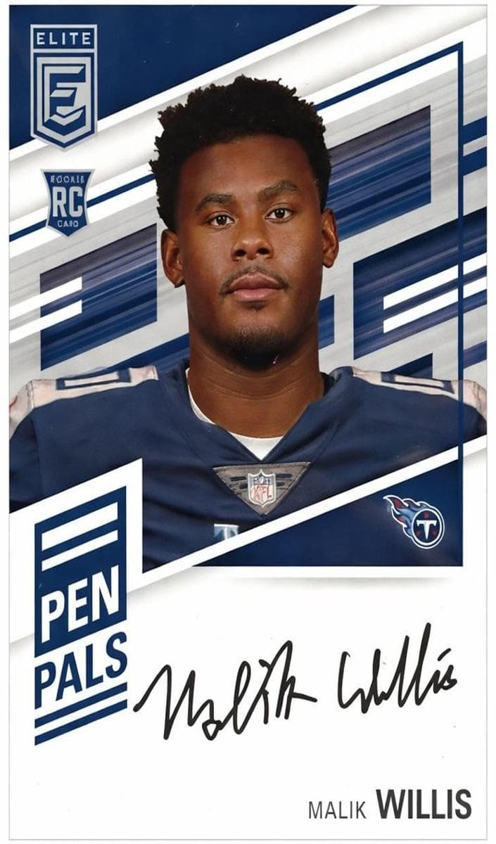 Malik Willis 2022 panini Donruss Elite