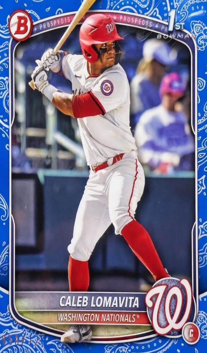 Caleb Lomavita 2025 bowman Bowman