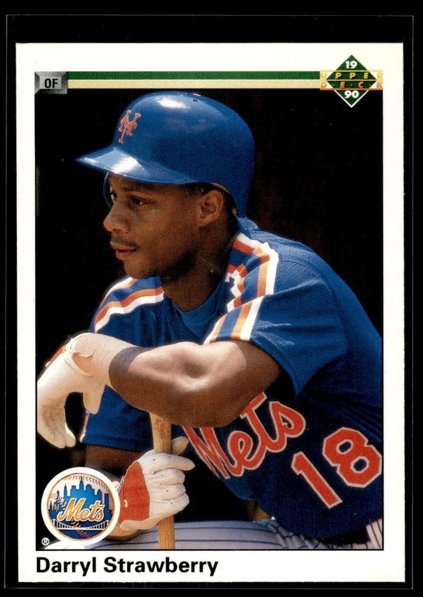 Darryl Strawberry 1990 upper-deck Upper Deck