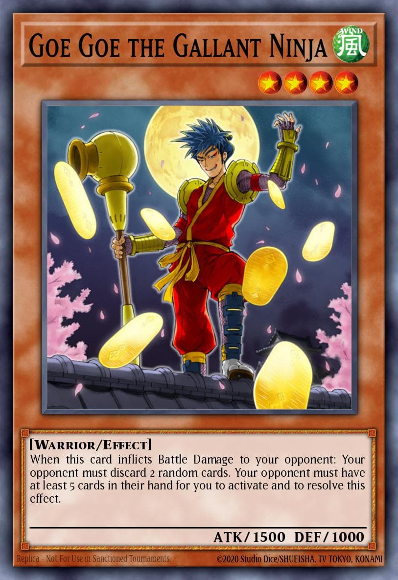 Goe Goe the Gallant Ninja 2012 Yu-Gi-Oh!