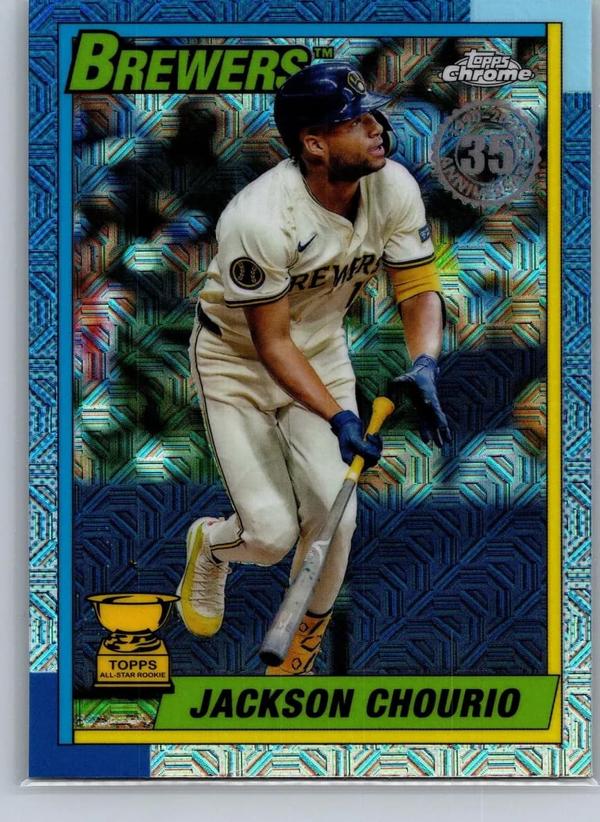 Jackson Chourio 2025 topps Topps