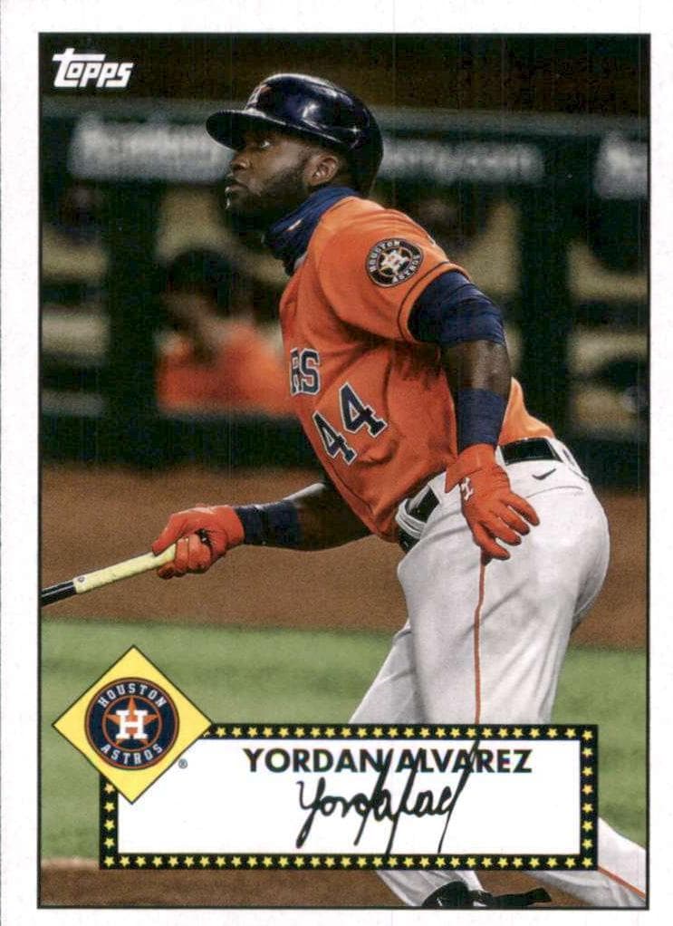 Yordan Alvarez 2021 topps Topps