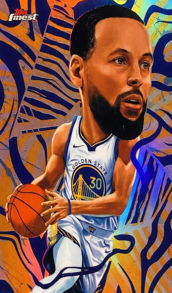 Stephen Curry 2025 topps Topps Finest