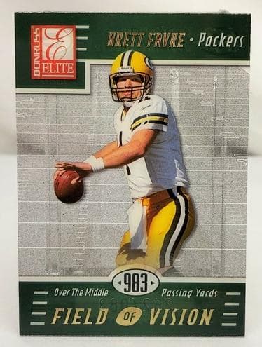Brett Favre 1999 panini