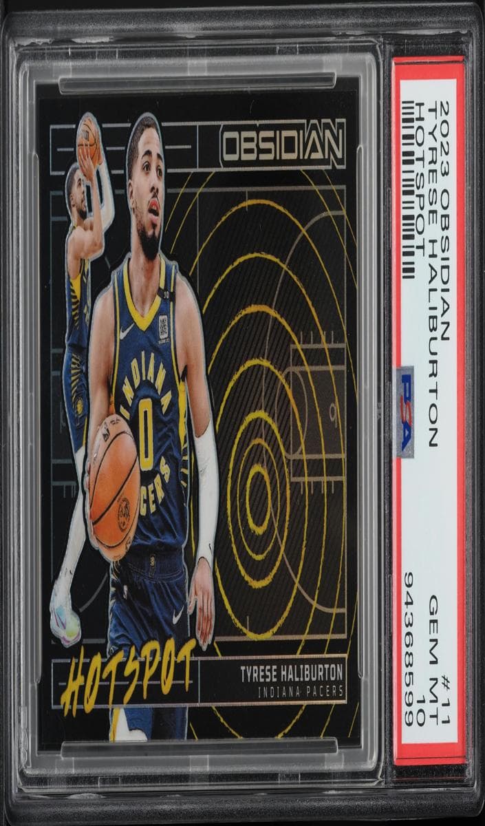 Tyrese Haliburton 2023 panini Panini Obsidian