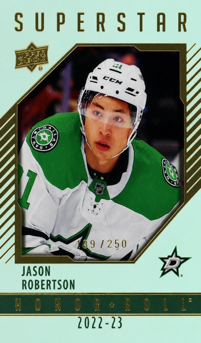 Jason Robertson 2022 upper-deck Upper Deck
