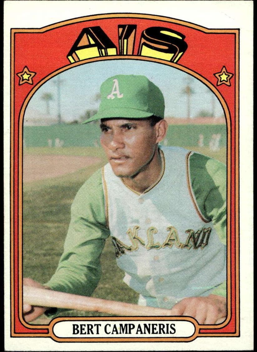 Bert Campaneris 1972 topps Topps