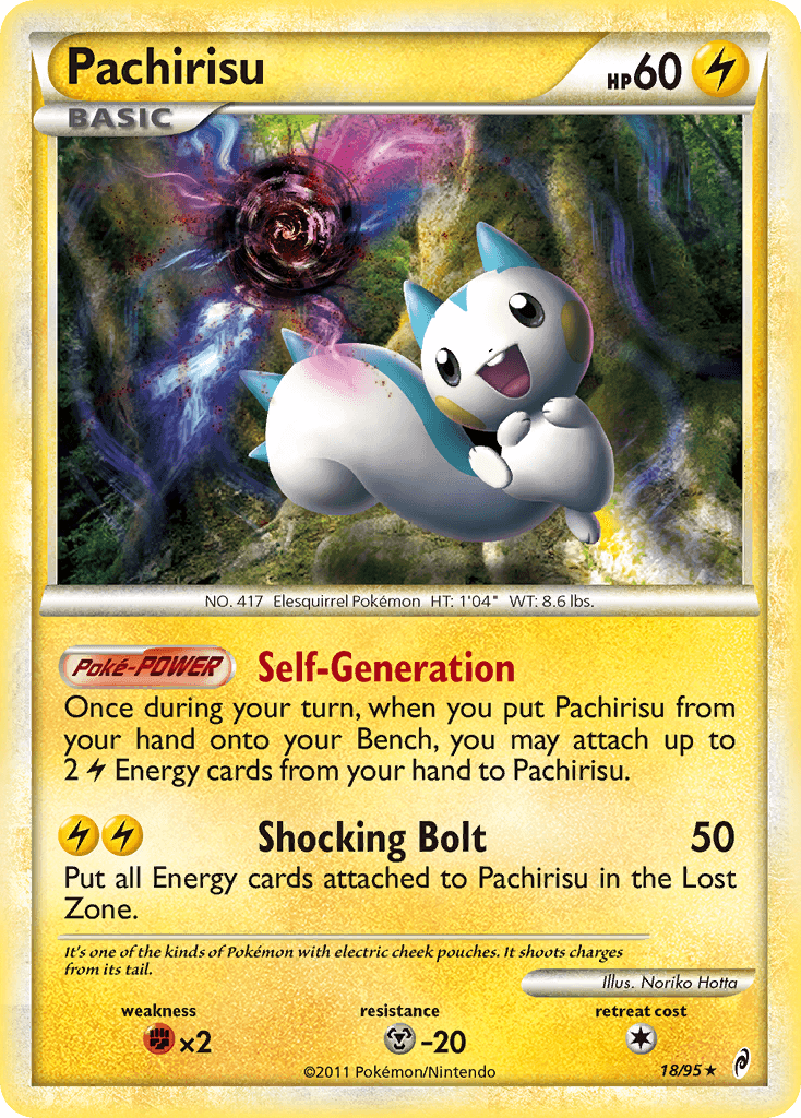 Pachirisu 2011 Pokemon Call of Legends