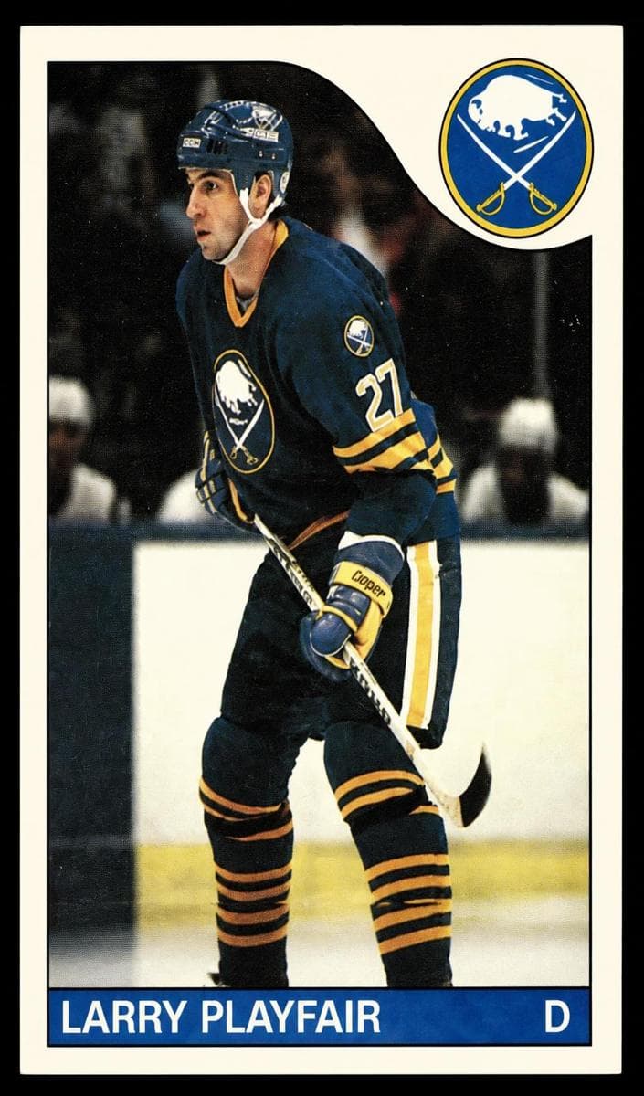 Larry Playfair trading card