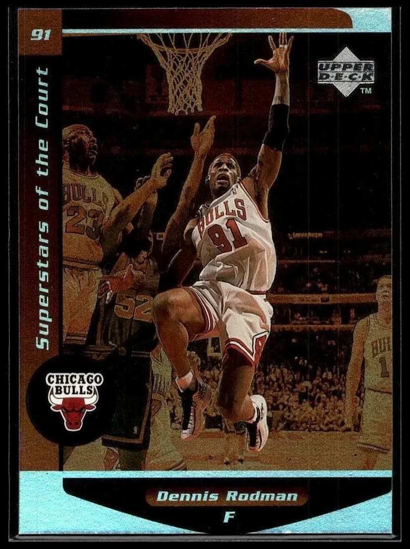 Dennis Rodman 1998 upper-deck Ovation