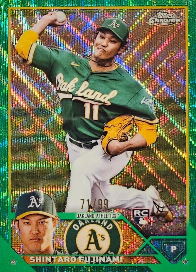 Shintaro Fujinami 2023 topps Topps Chrome
