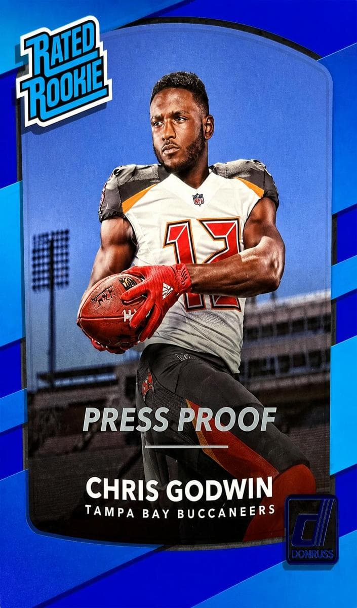 Chris Godwin 2017 panini Panini Plates & Patches