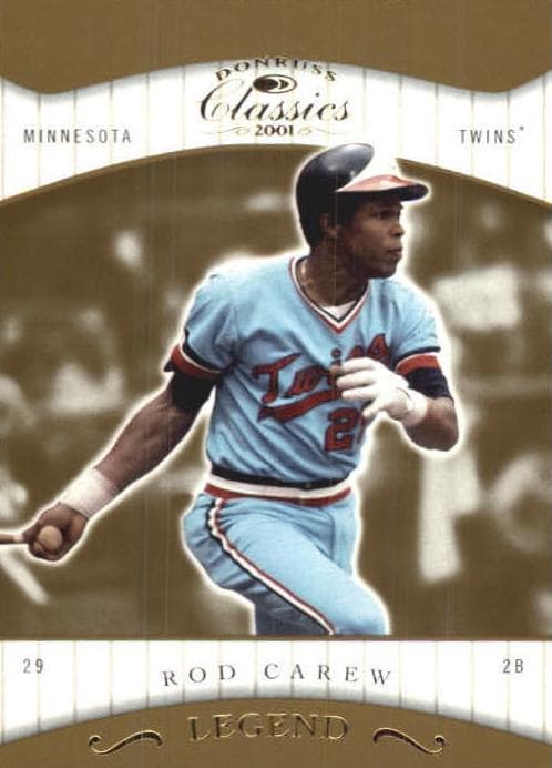 Rod Carew 2001 panini