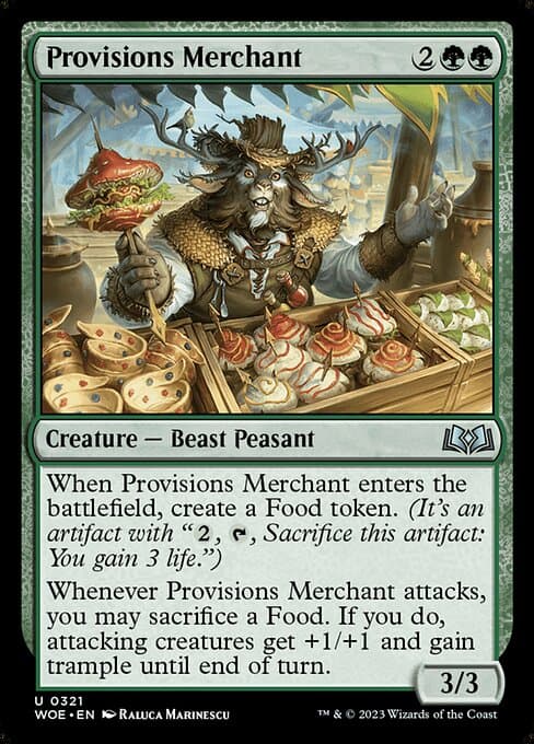 Provisions Merchant 2023 Magic: The Gathering Wilds of Eldraine