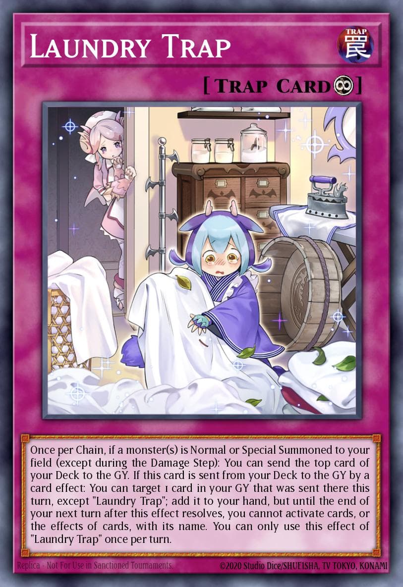 Laundry Trap 2021 Yu-Gi-Oh! Japanese Burst of Destiny