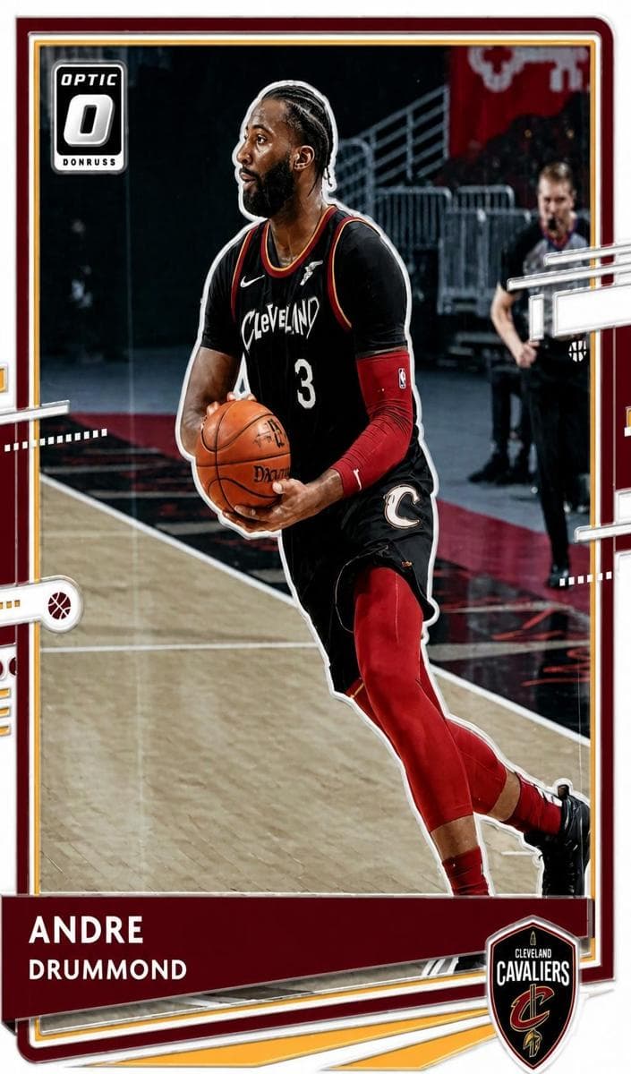 Andre Drummond 2020 panini Donruss Optic