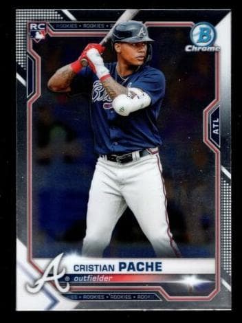 Cristian Pache 2021 bowman Bowman Chrome