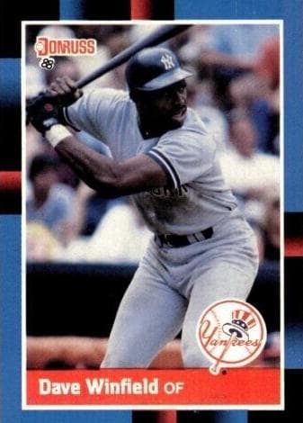 Dave Winfield 1988 panini Donruss