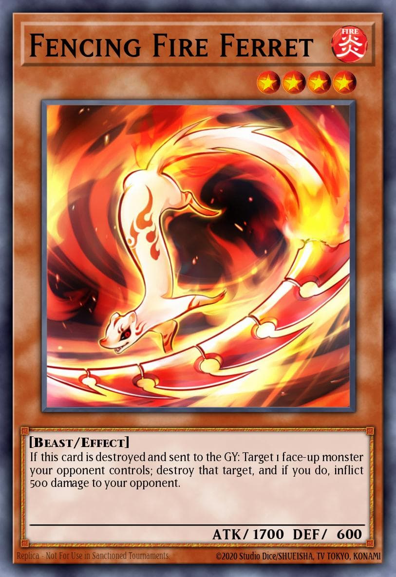Fencing Fire Ferret #SR14-EN020
