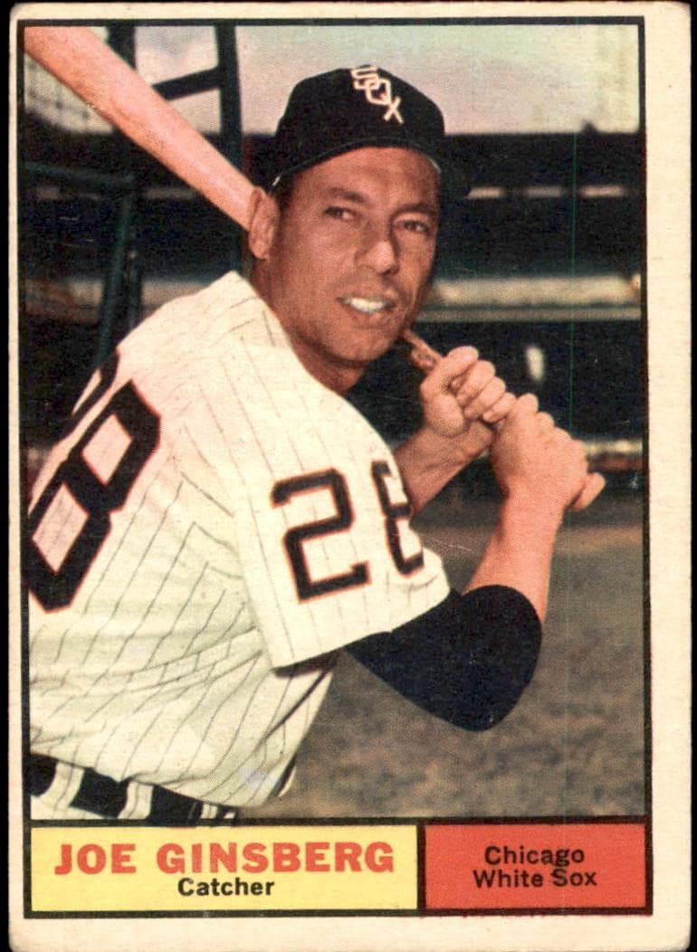 Joe Ginsberg 1961 topps Topps