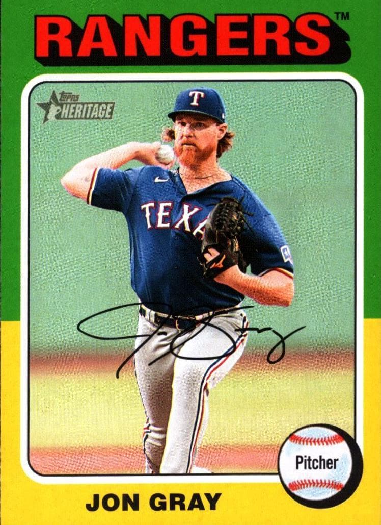Jon Gray trading card