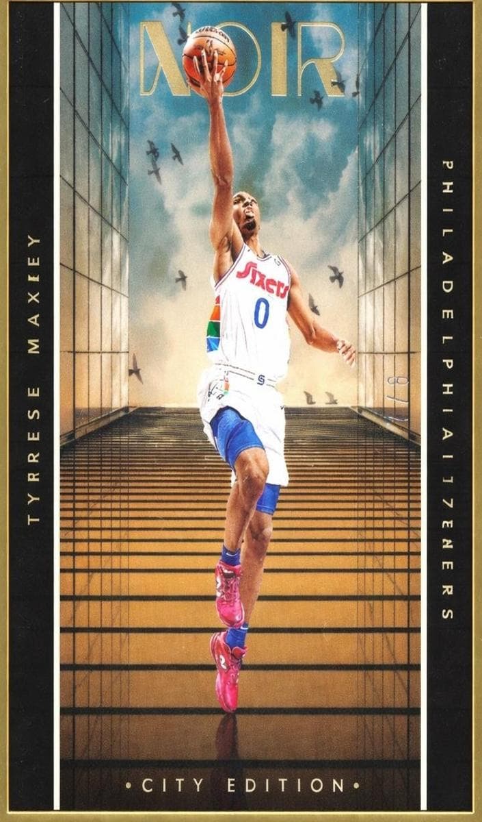 Tyrese Maxey 2024 panini Panini Noir