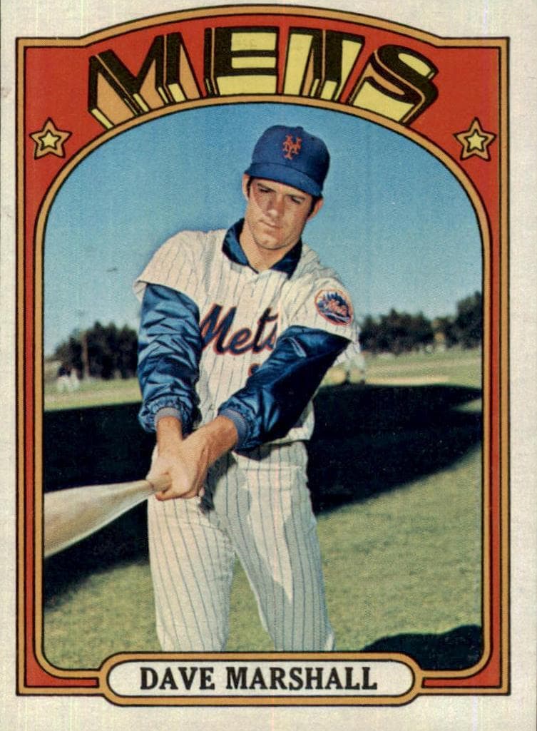 Dave Marshall 1972 topps Topps