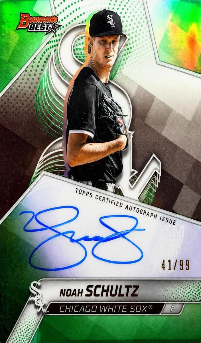 Noah Schultz 2025 bowman Bowman Best