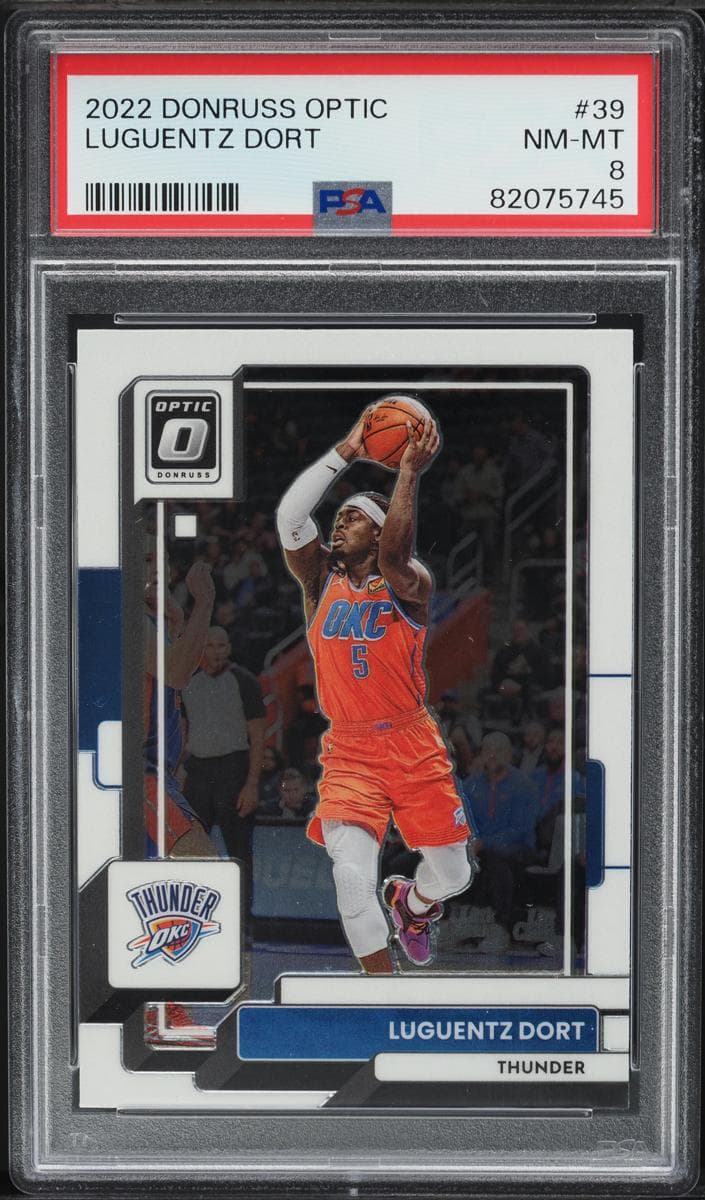 Luguentz Dort 2022 panini Donruss Optic