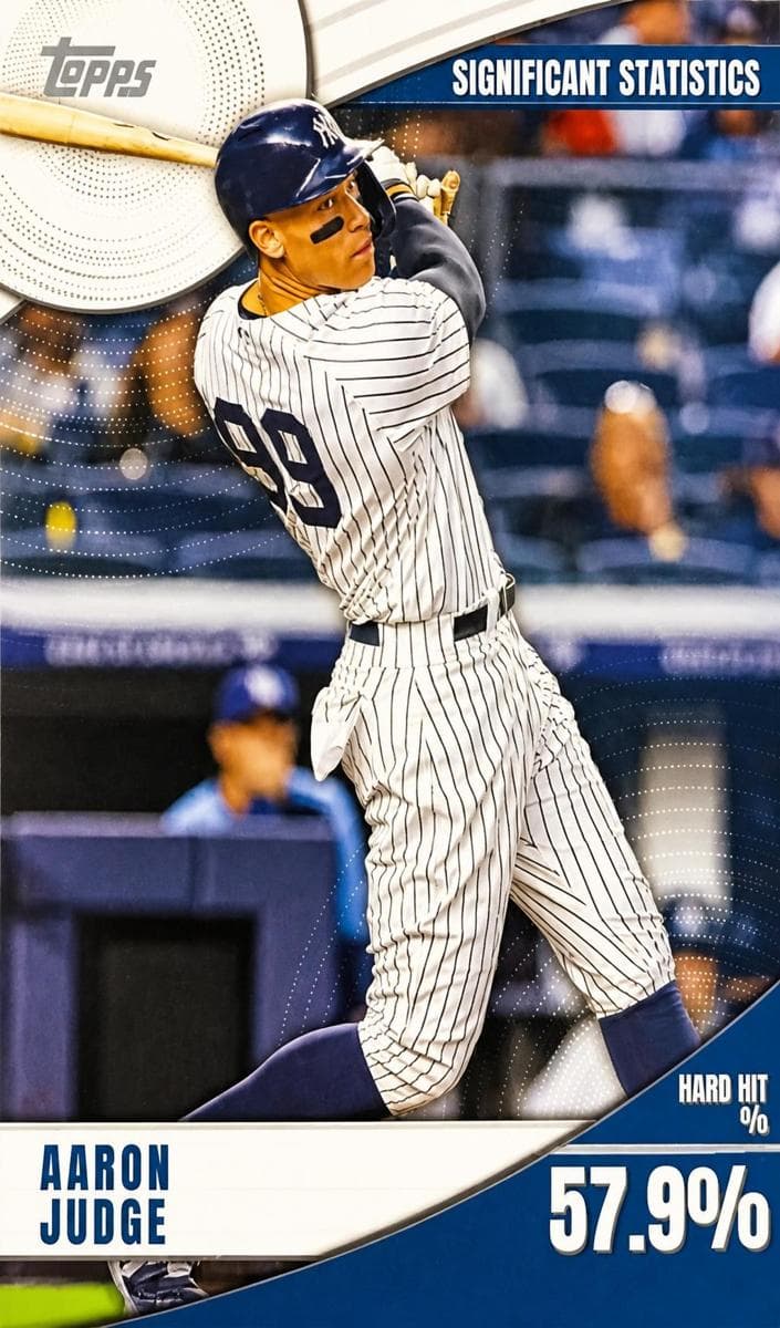 Aaron Judge 2022 topps Topps UK Edition
