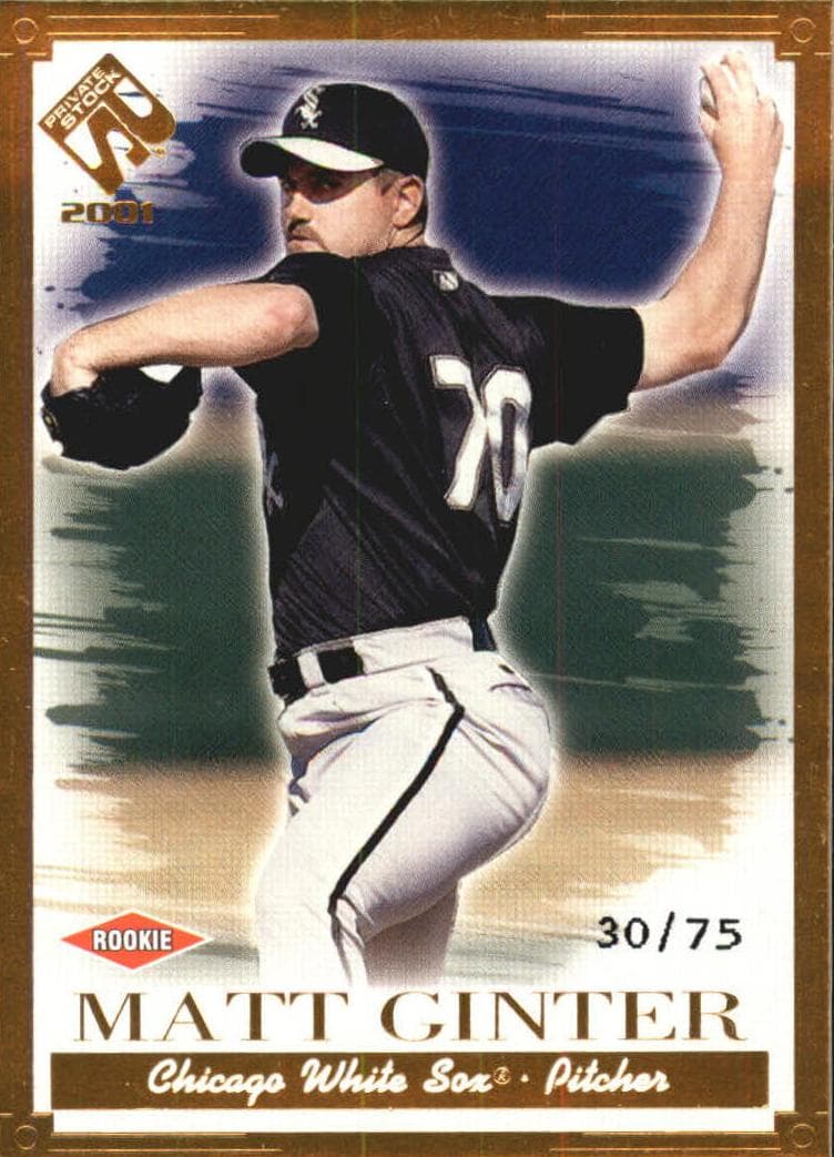 Matt Ginter 2001 unknown Pacific Private Stock