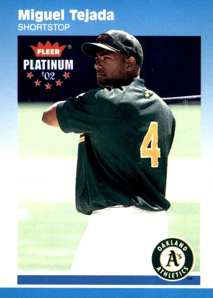 Miguel Tejada 2002 fleer