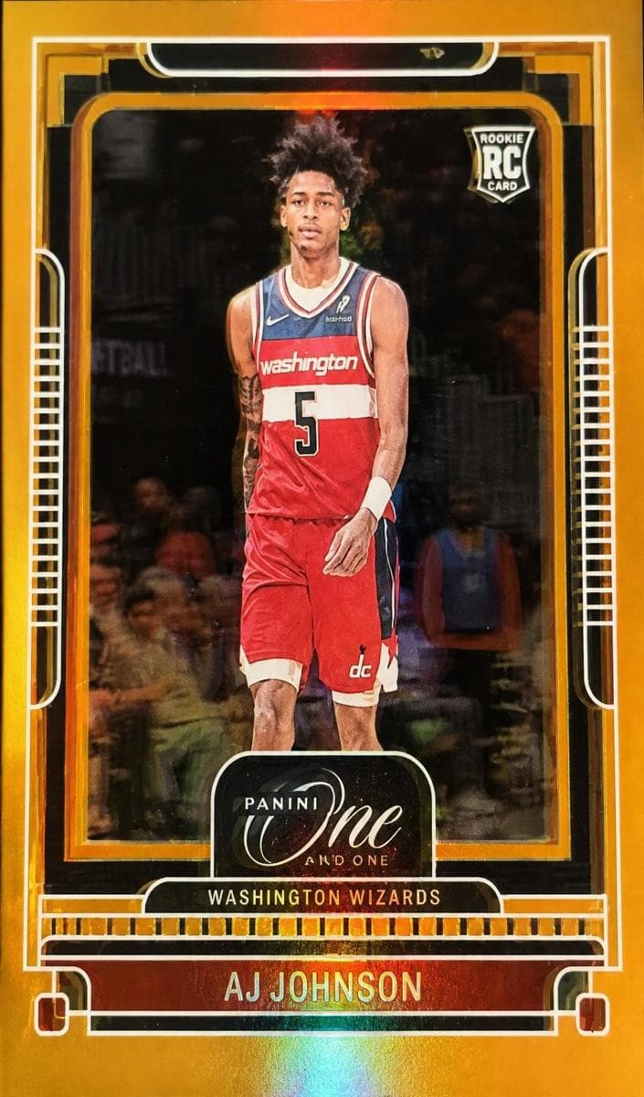 AJ Johnson 2024 panini Panini One and One