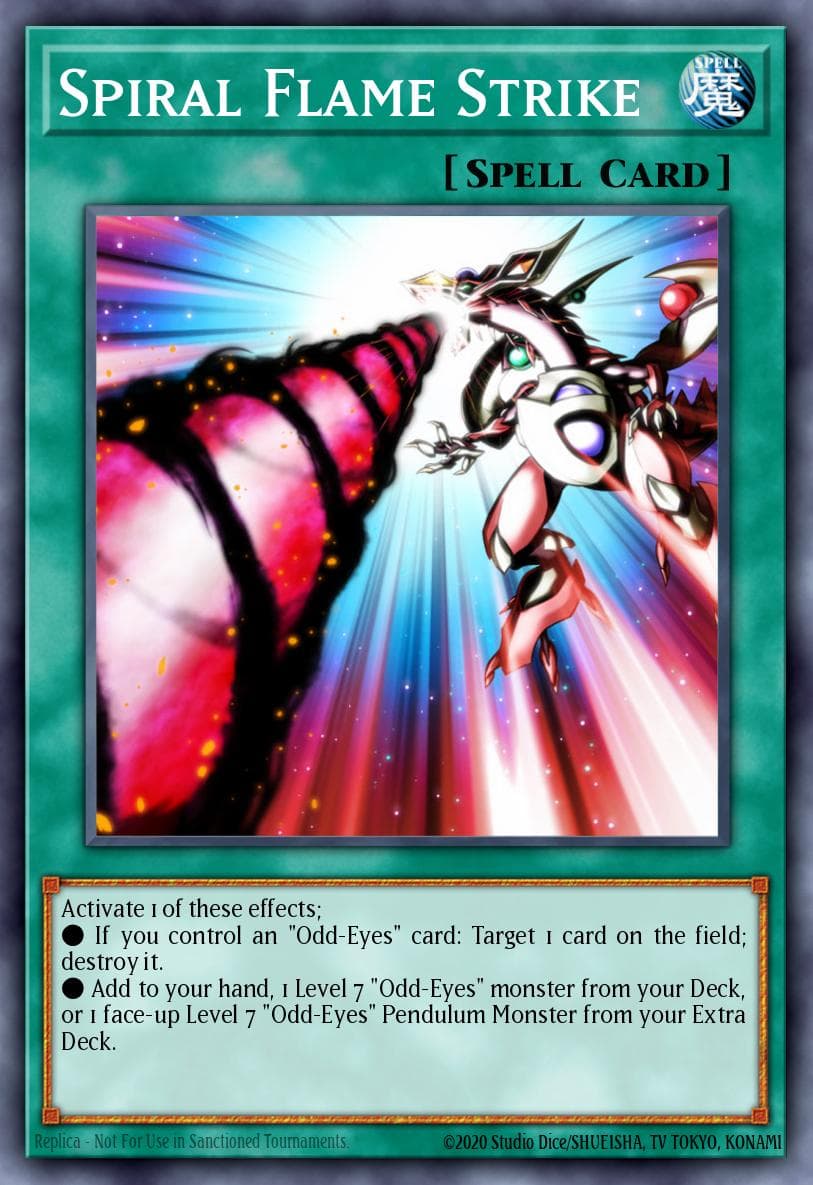 Spiral Flame Strike #DPDG-EN001