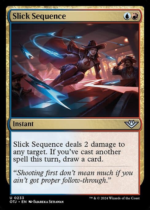 Slick Sequence 2024 Magic: The Gathering Outlaws of Thunder Junction