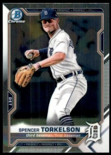Spencer Torkelson 2021 bowman Bowman Chrome X