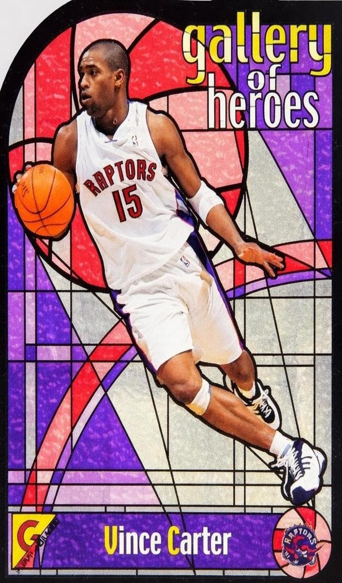 Vince Carter 1999 topps Topps Gallery