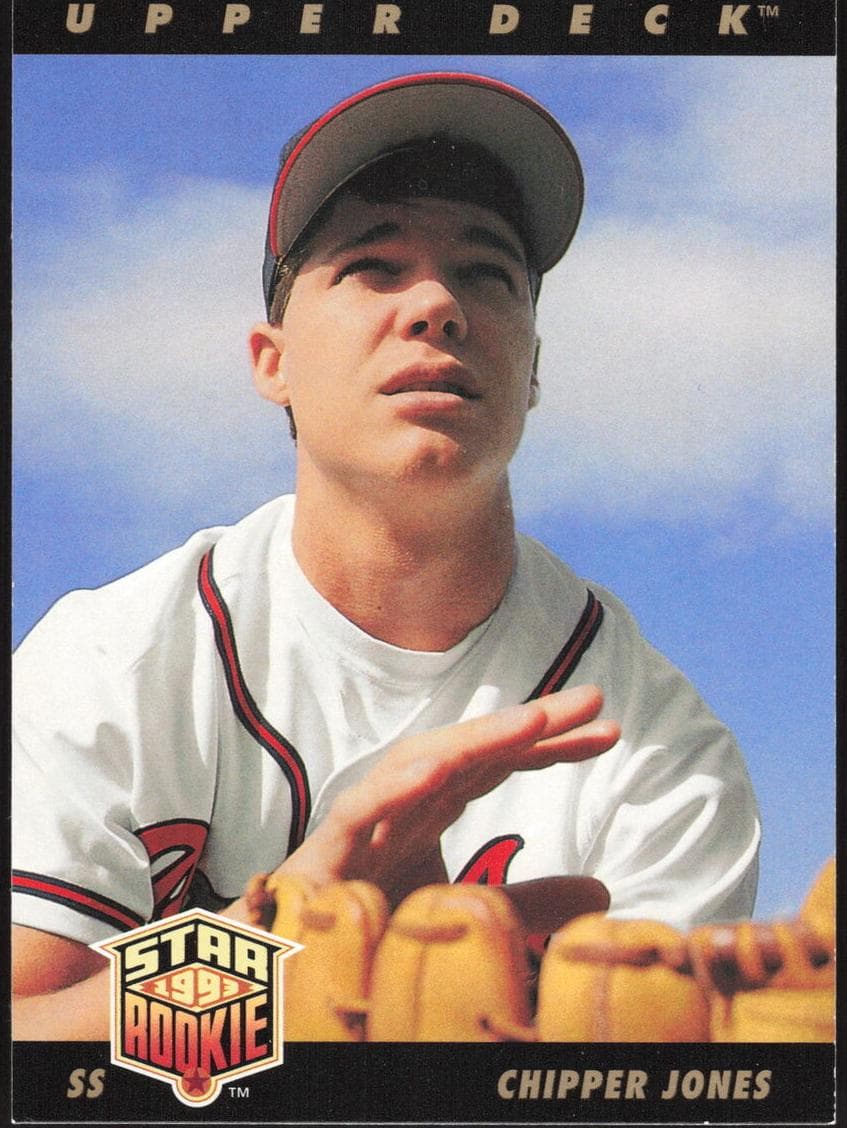 Chipper Jones 1993 upper-deck Upper Deck