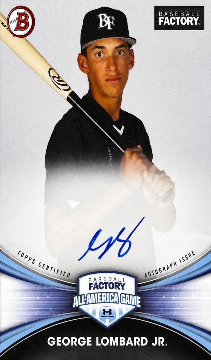 George Lombard Jr. 2024 bowman Bowman