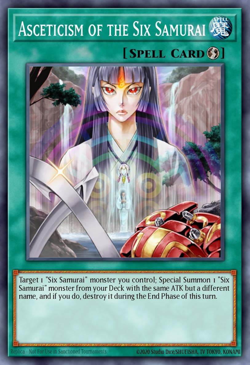 Asceticism of the Six Samurai 2011 Yu-Gi-Oh!