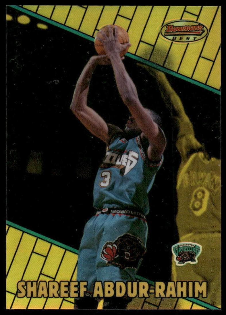 Shareef Abdur-Rahim 1999 bowman Bowman's Best