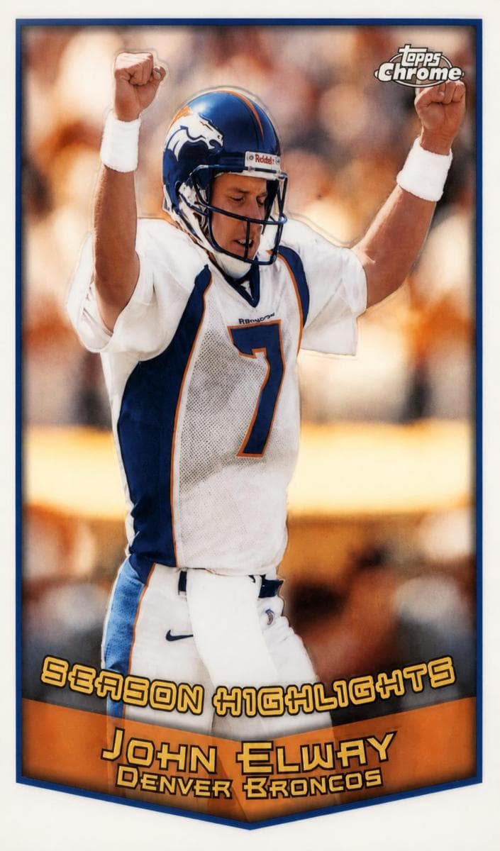 John Elway 1999 topps