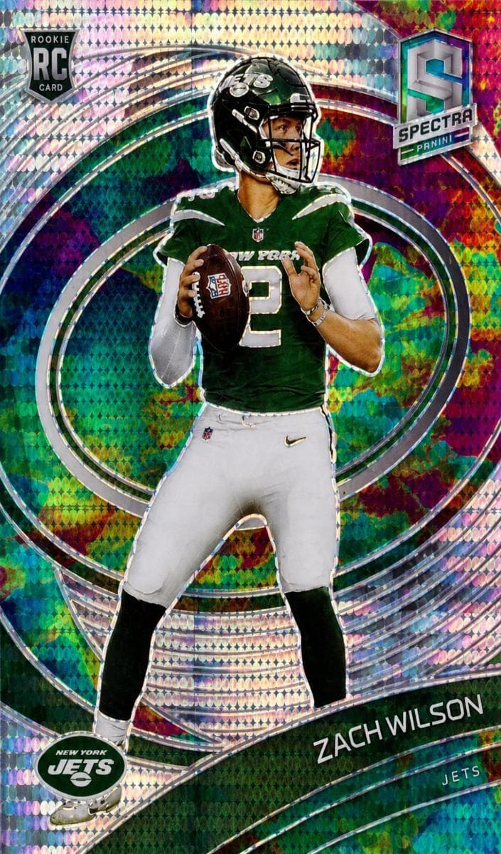 Zach Wilson 2021 panini Panini Spectra