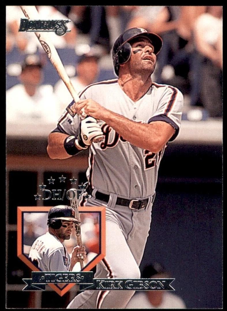 Kirk Gibson 1995 panini Donruss
