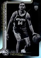 Asa Newell trading card