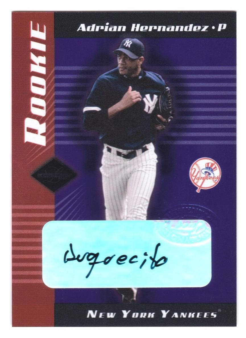 Adrian Hernandez 2001 leaf Leaf Limited