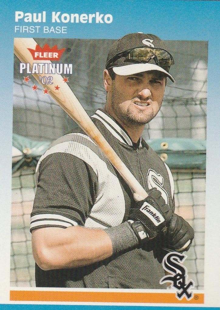Paul Konerko 2002 fleer