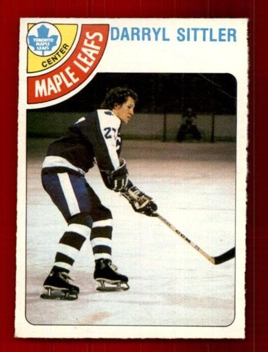 Darryl Sittler 1978 topps O-Pee-Chee