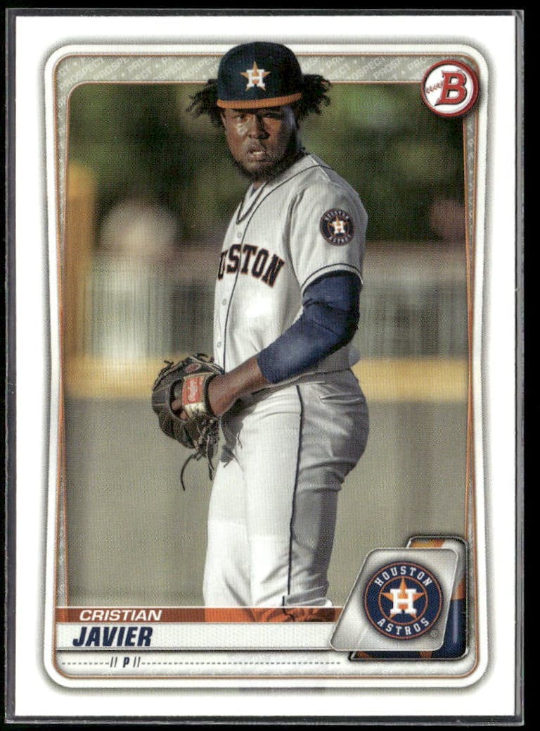 Cristian Javier 2020 bowman Bowman