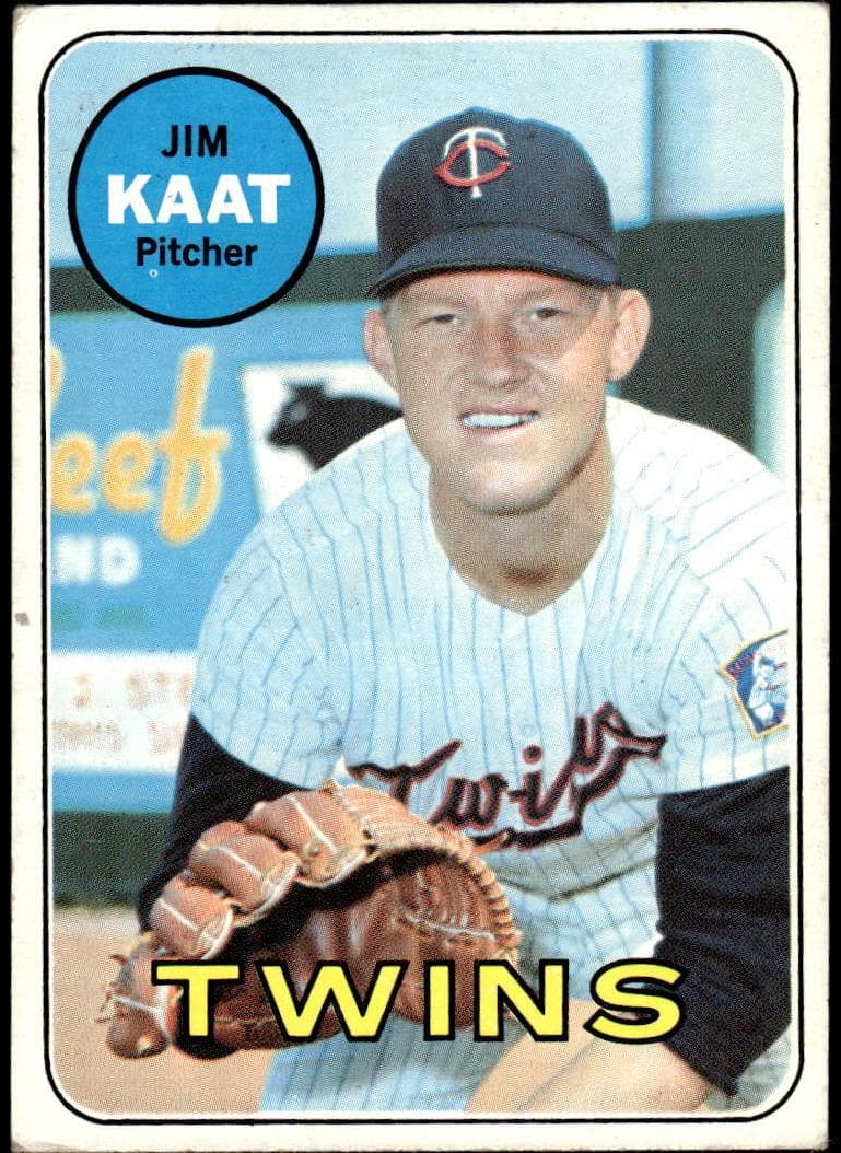 Jim Kaat 1969 topps Topps